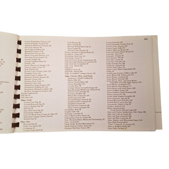 Wabash Valley Cook Book Vintage 1975 Recipes to Remember Small Town Keepsake - Picture 9 of 12